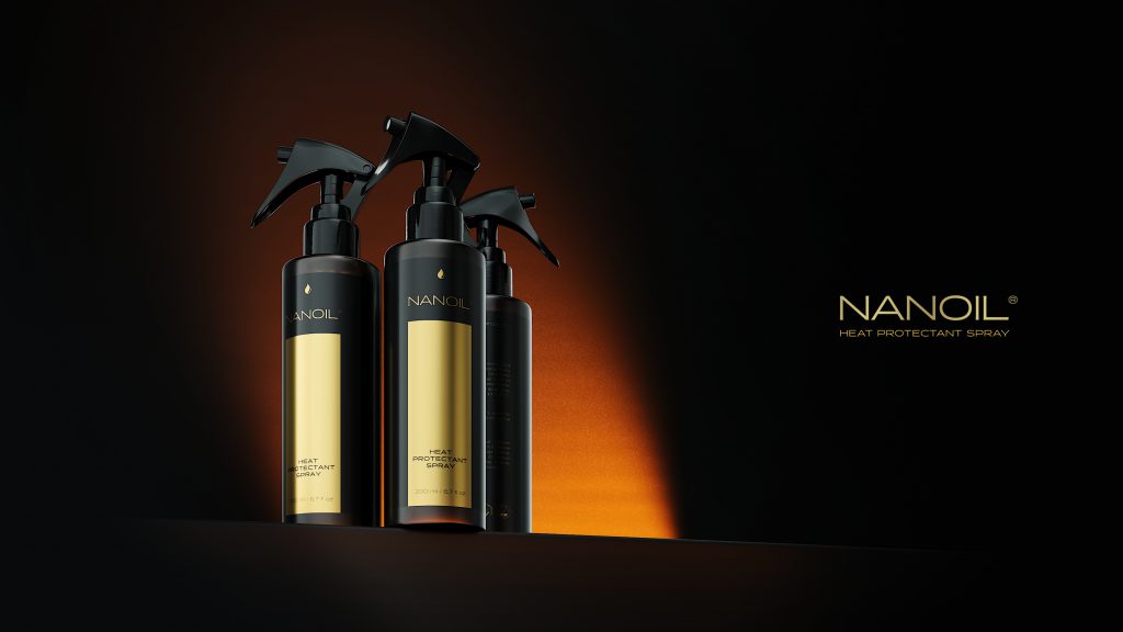 Nanoil favourite heat protectant spray